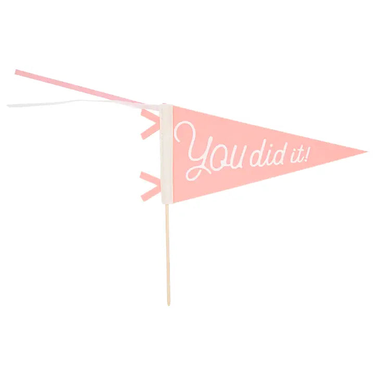 Felt Pennant Banner – Pink You Did It
