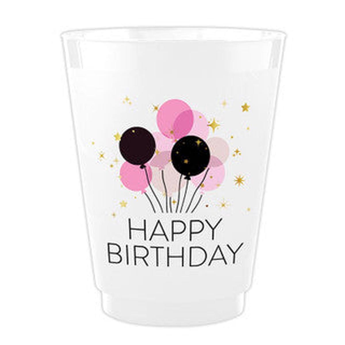 Frost Shatterproof Cup – Happy Birthday