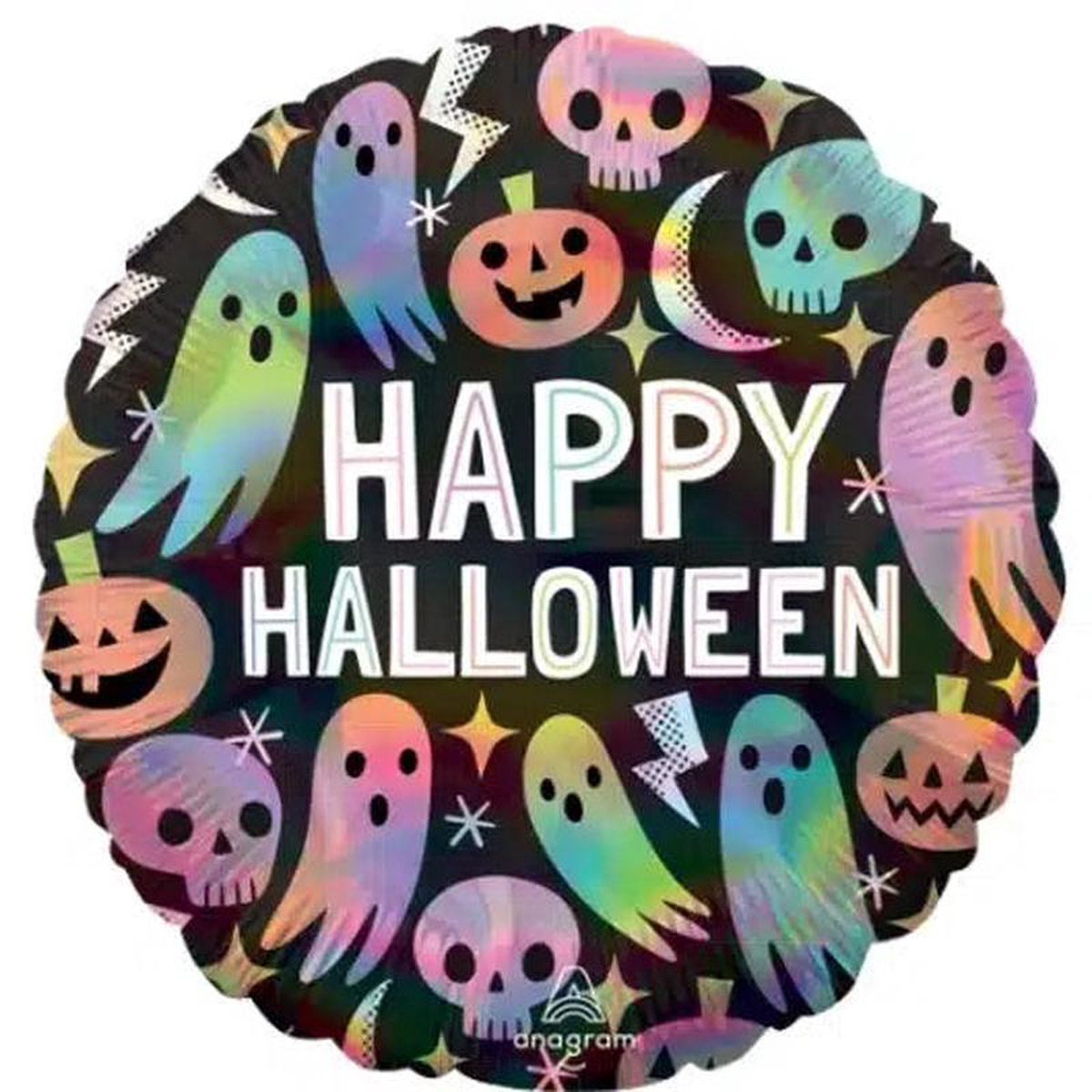 18 Pastel Halloween Foil Balloon
