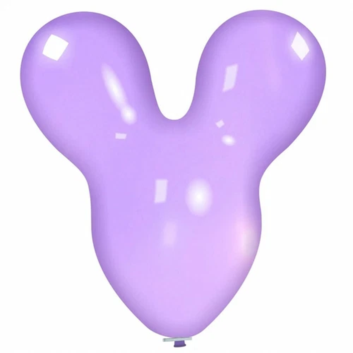 CATTEX 30″ Mouse Shaped Latex Balloon, Crystal & Standard Colors, Looner Fun