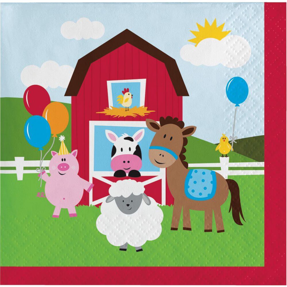 Farmhouse Fun Beverage Napkins 18ct 2Ply