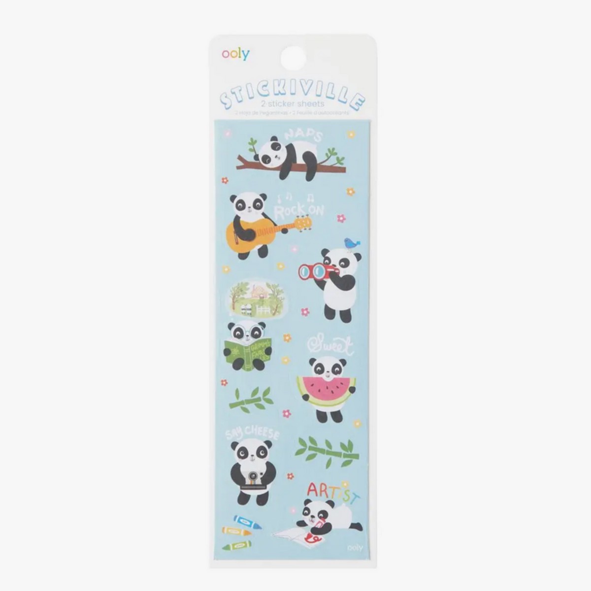 Stickiville Playful Pandas