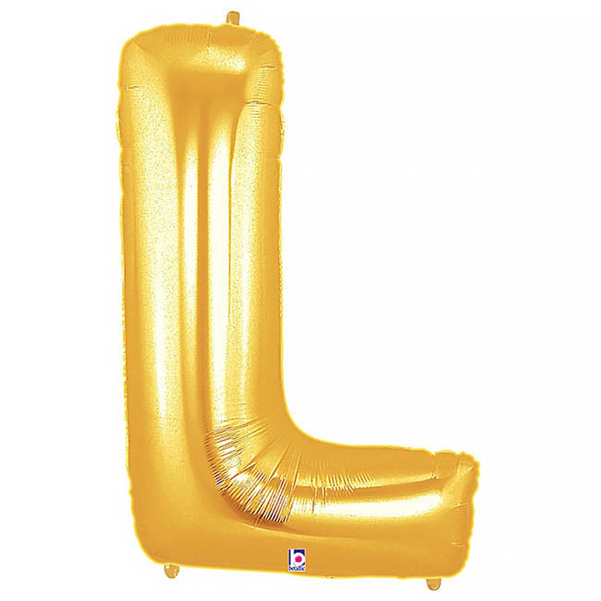 Foil Balloon 40″ (101.6cmH) Letter ‘L’ Gold