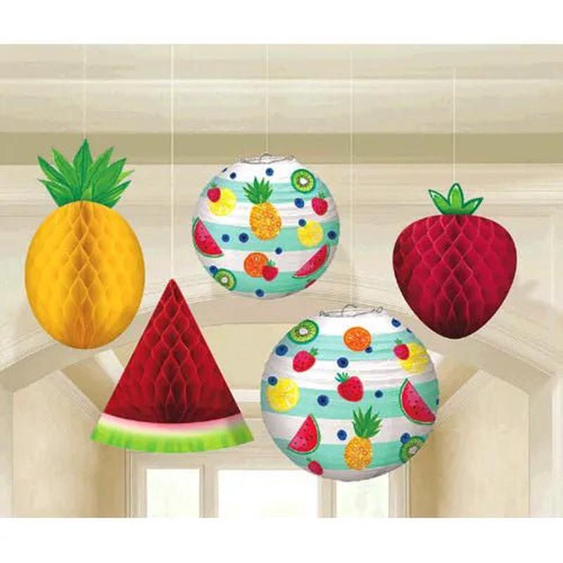 Hanging Decorations – Hello Summer (5ct) – Amscan