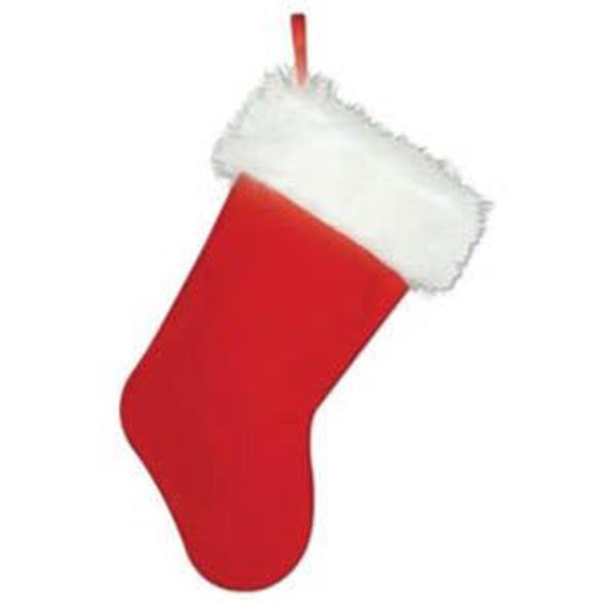 15″ Plush Christmas Stocking – The Beistle Company