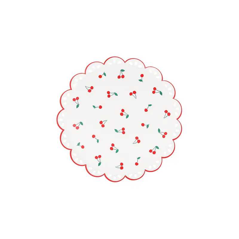 Cherry Pattern Side Plates