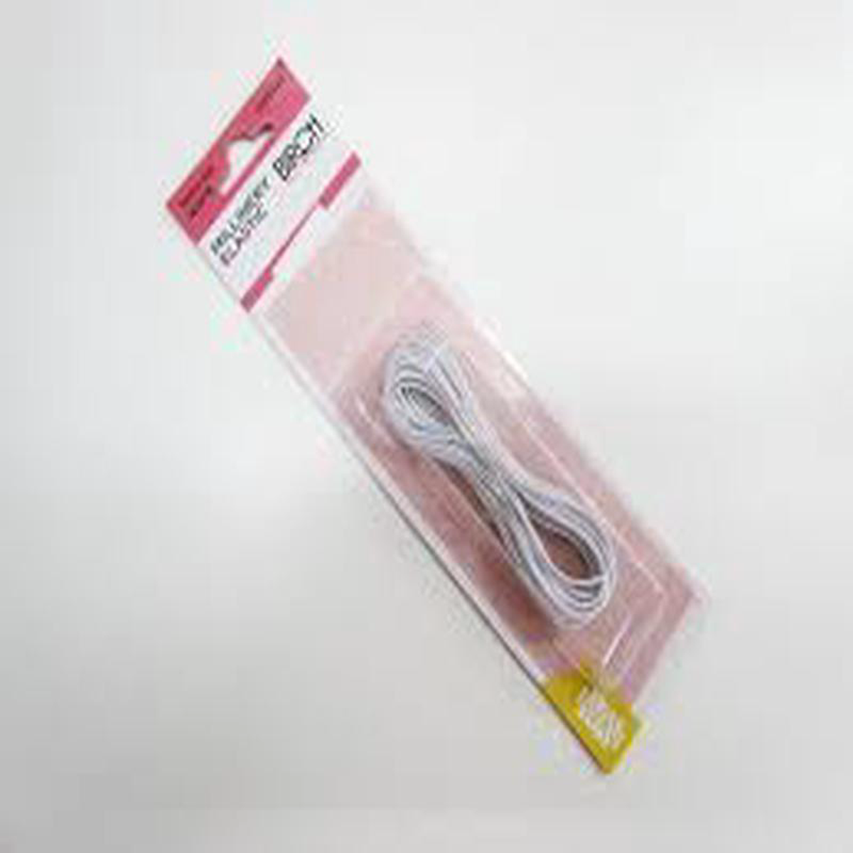 ELASTIC MILLINERY 1MM X 4M WHITE
