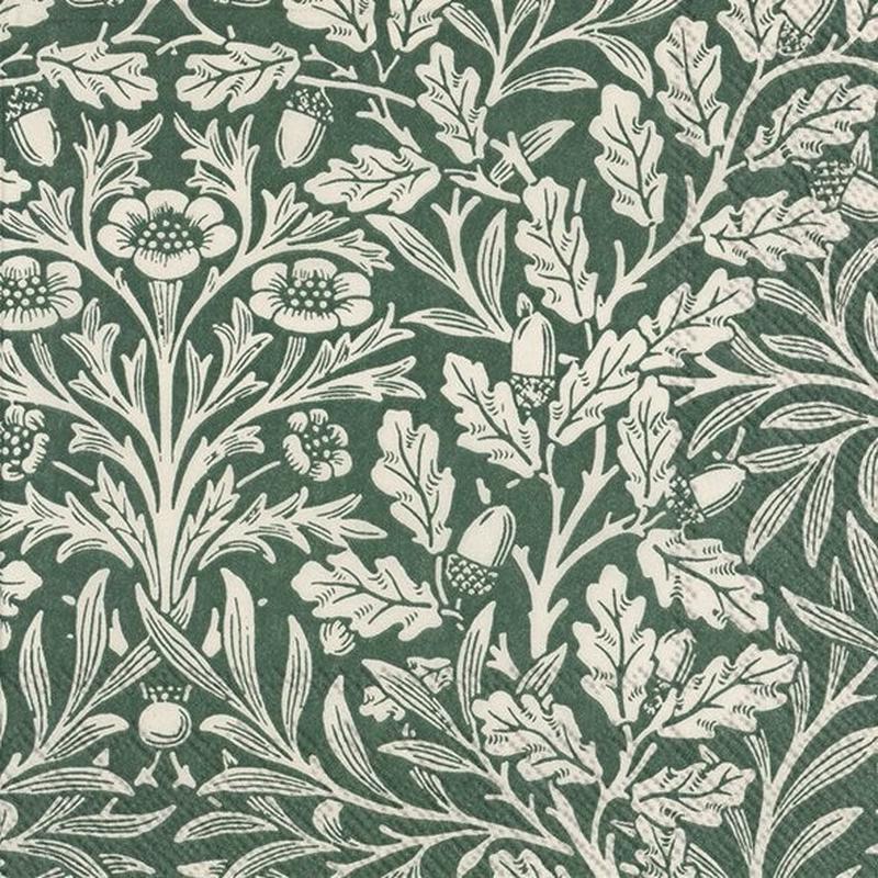 IHR Luncheon Napkin – 830326  Acorn – Green