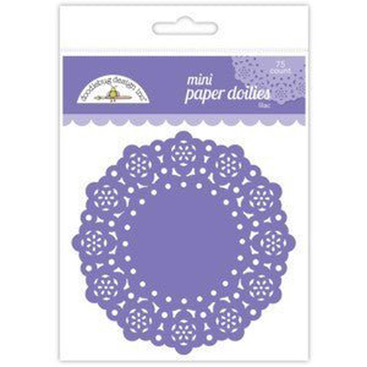 Lilac Mini Doilies 3” | 75 ct