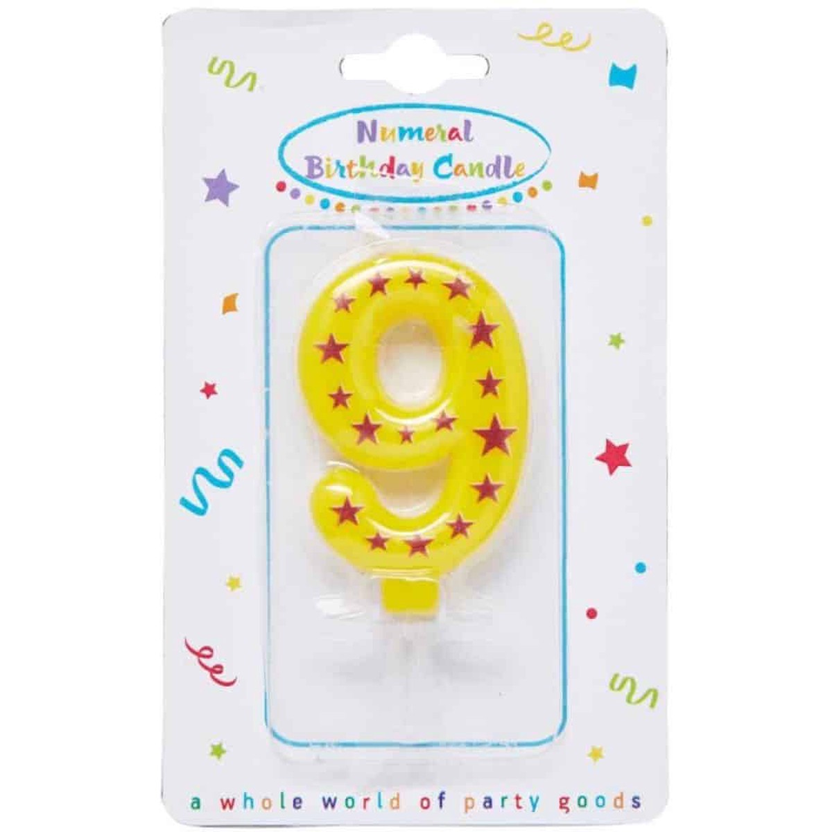 Numeral Candles No 9