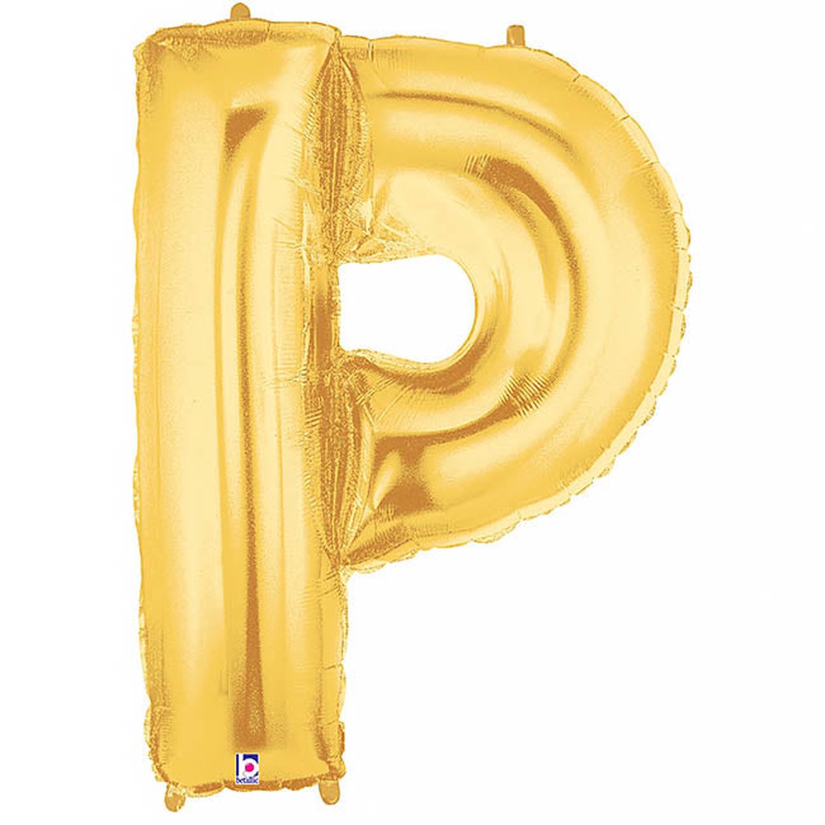 Foil Balloon 40″ (101.6cmH) Letter ‘P’ Gold