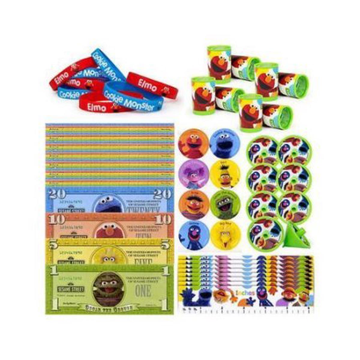 Mega Mix Value Pack – Sesame Street (48ct) – Amscan