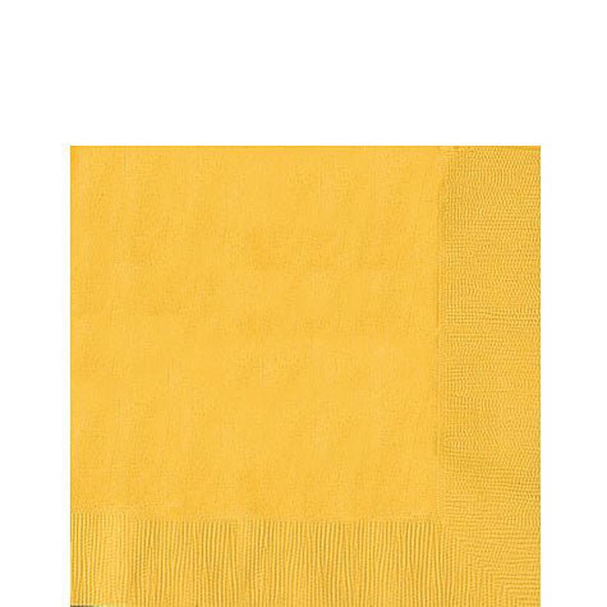 Yellow Sunshine Lunch Napkins | 40ct