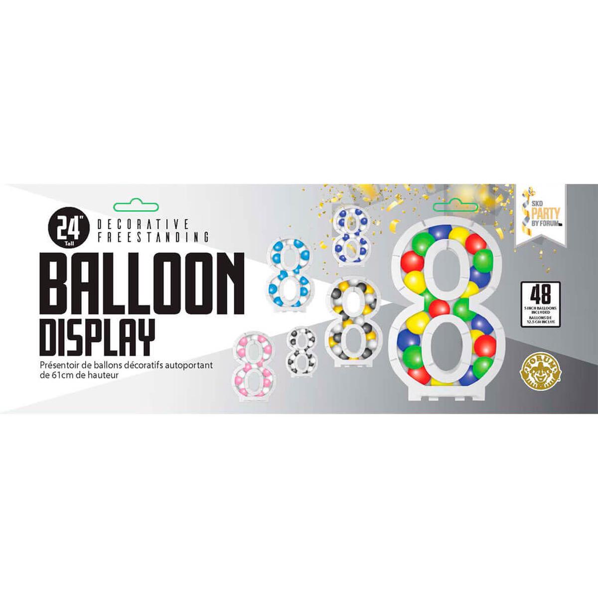 8 Balloon Frame Number 24in