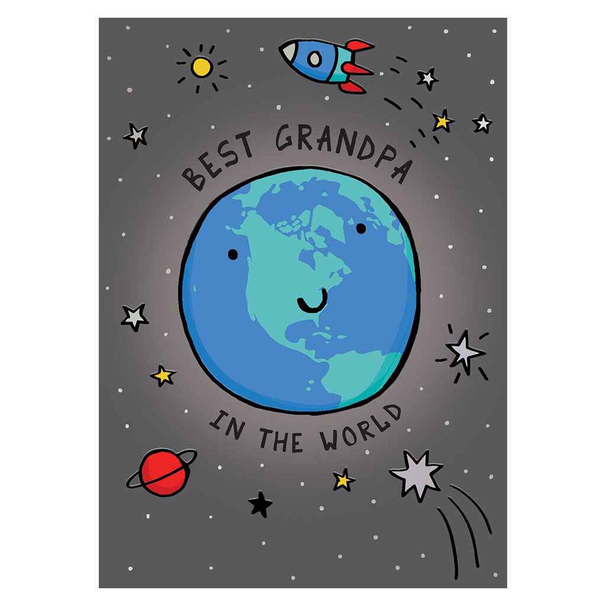 Best Grandpa in the World Greeting Card