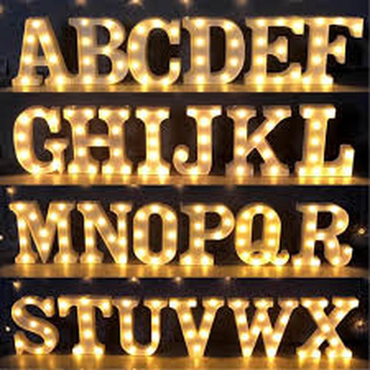 LIGHT LETTER Q