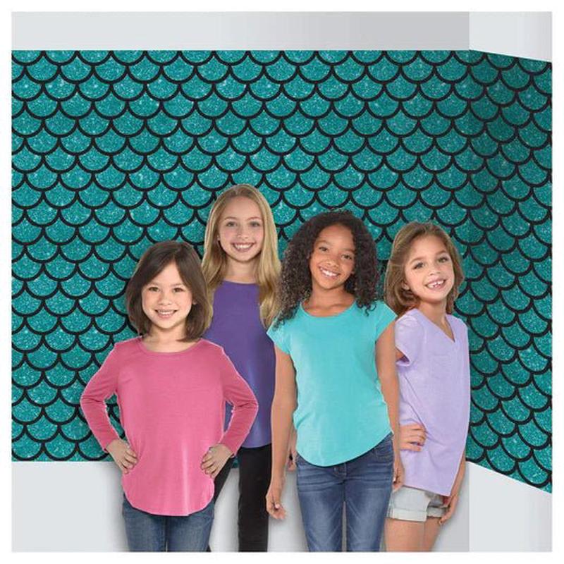 Mermaid Print Scene Setter Room Roll – Amscan