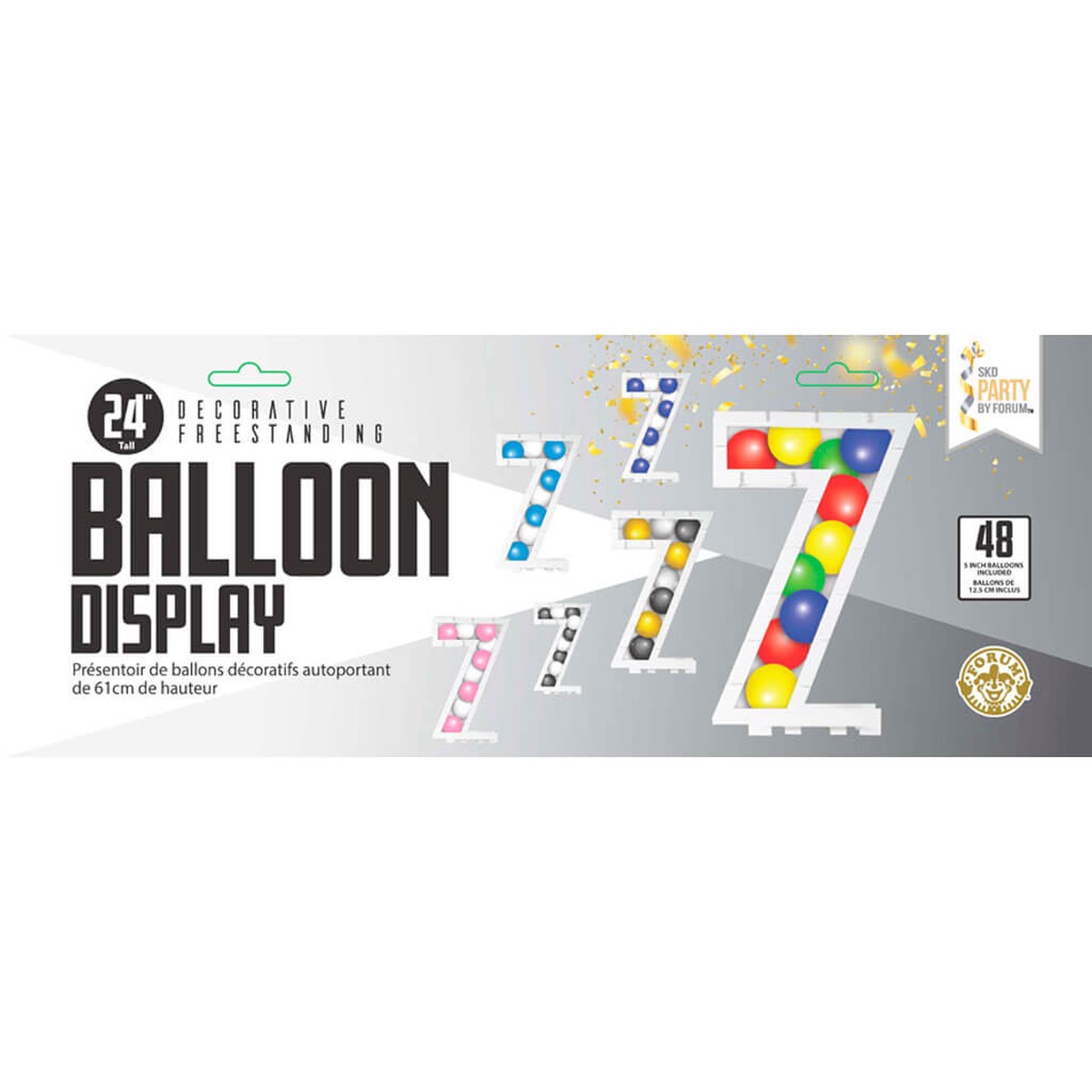 7 Balloon Frame Number 24in