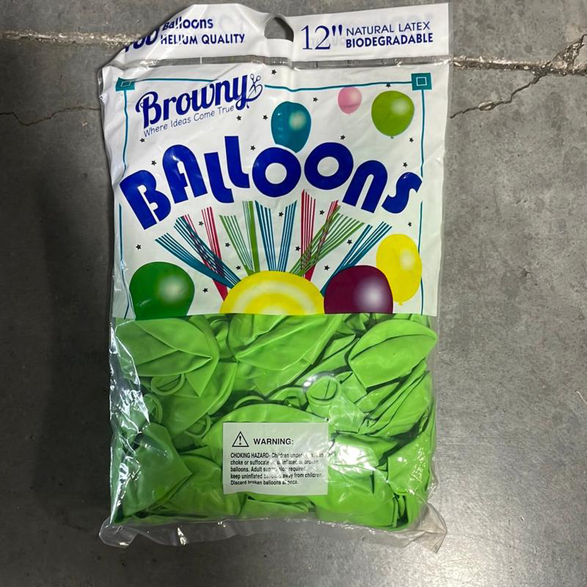 Globo 12 100pcs 8211 Fruit Green
