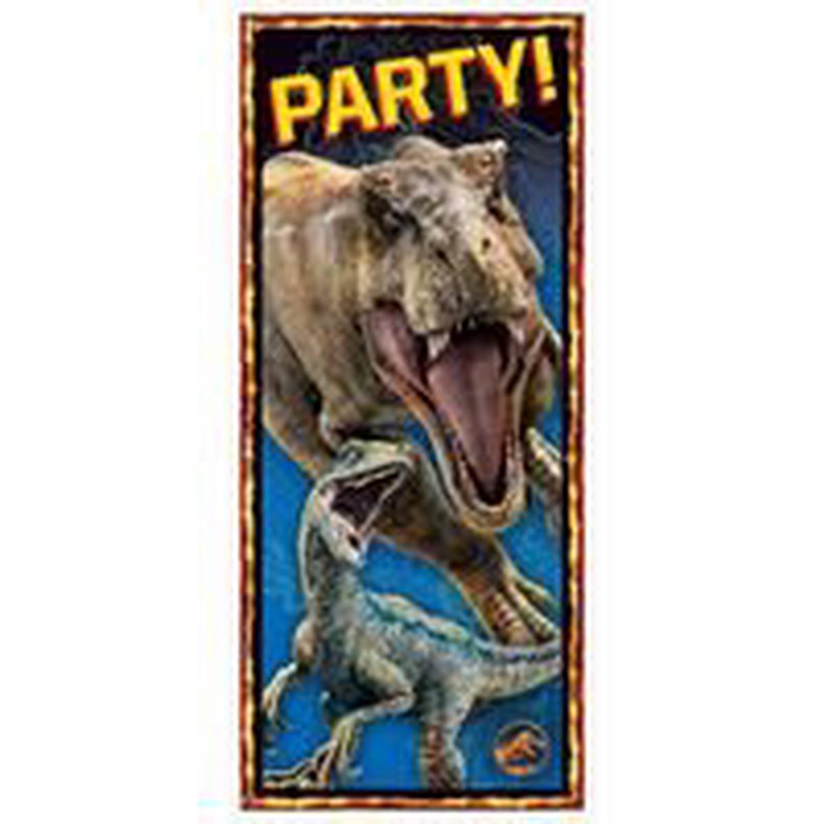 Jurassic World 2 Door Poster 2.25ft x 5ft (1 Count) – Unique