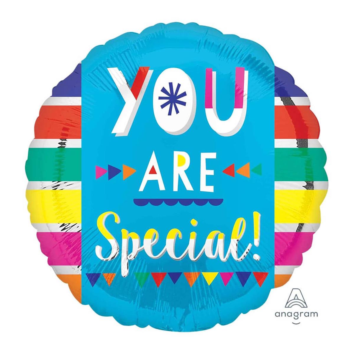 You Are Special Fun Type Foil Balloon 18in