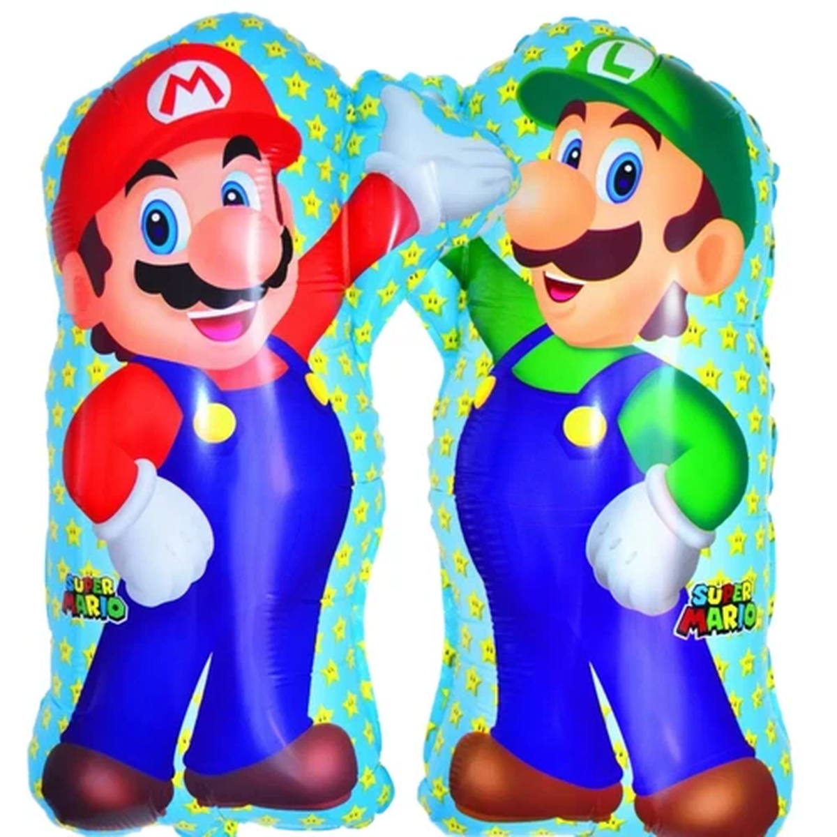 ( 2PACK)Mario Bros Brothers Balloons Luigi 55cm Gaming Helium Balloon Decoration