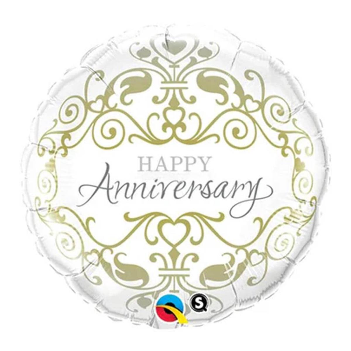 Anniversary Classic Foil Balloon 18in