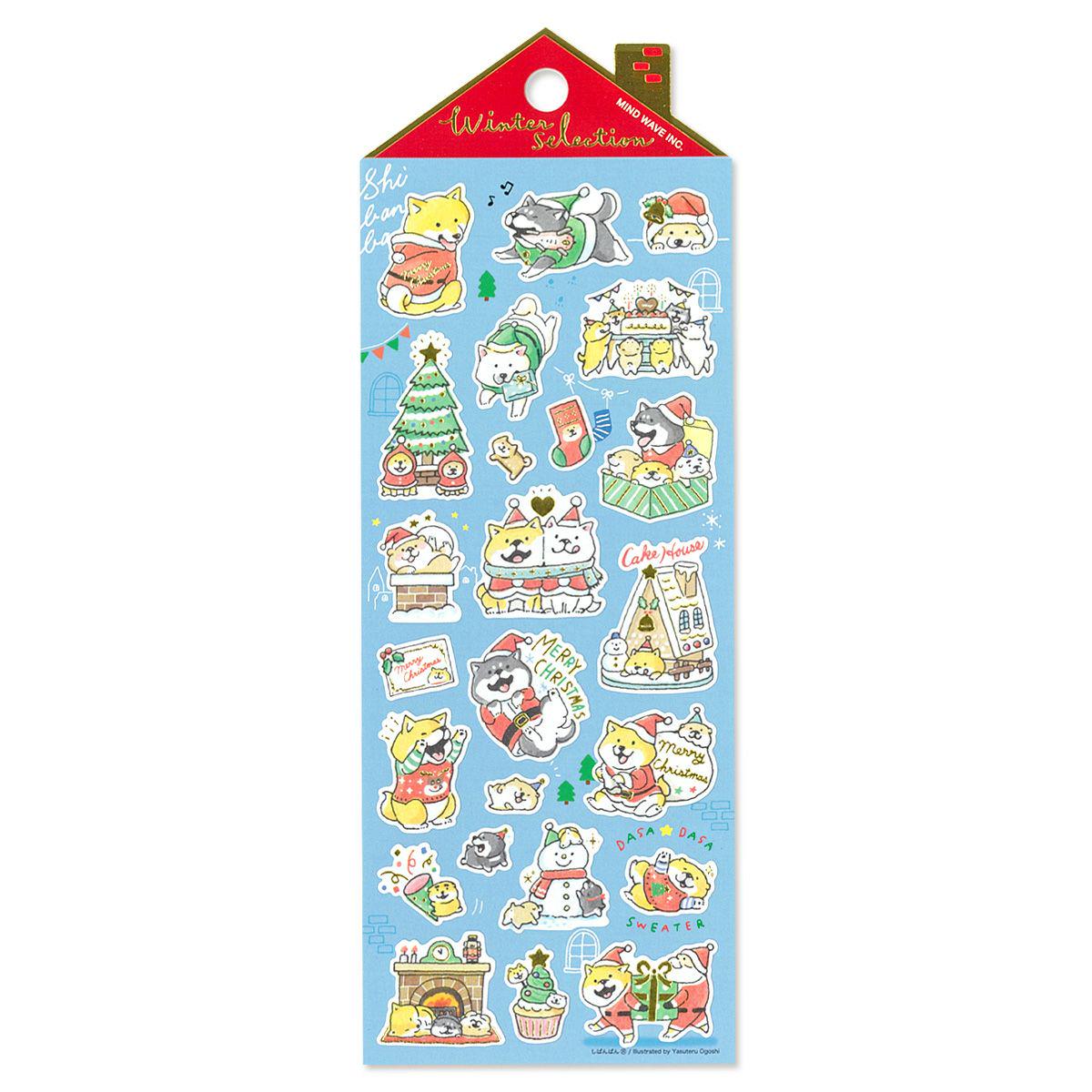 Mind Wave Winter Selection Sticker Sheet - Shibanban My Santa