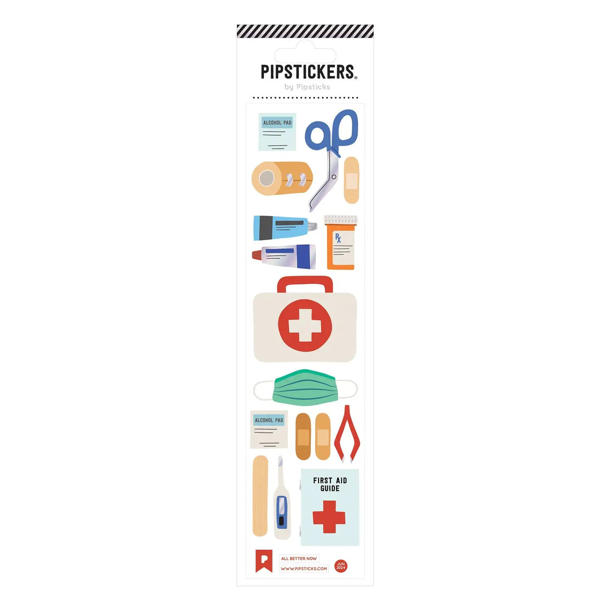 Pipsticks Sticker Sheet - All Better Now