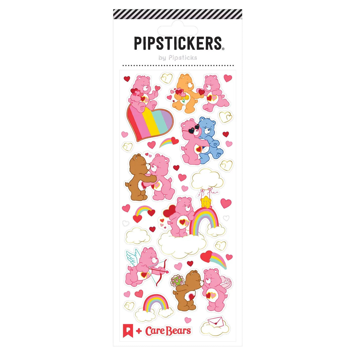 Pipsticks Sticker Sheet - Care Bears Sweet Surprises