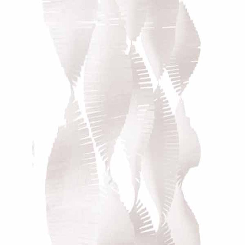White Fringe Garland