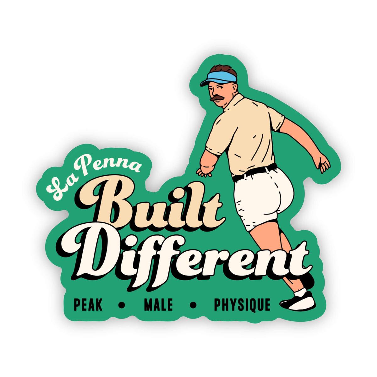 "Built Different" Frankie Lapenna Sticker