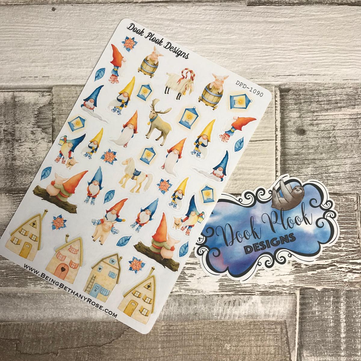 Yuletide character stickers (DPD1090)